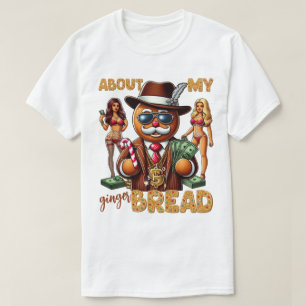Camiseta Gingerbread Man Funny Red Navidades