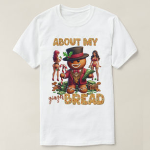 Camiseta Gingerbread Man Funny Red Navidades