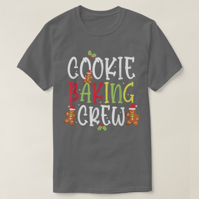 Camiseta Gingerbread Navidades de Pajama de Cookie Baking C (Diseño del anverso)