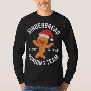 Camiseta Gingerbread Navidades Gingerbread Running Team Gif
