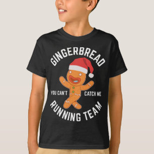 Camiseta Gingerbread Navidades Gingerbread Running Team Gif