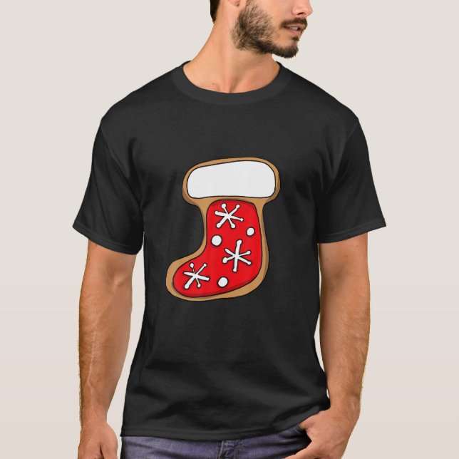 Camiseta Gingerbread Socks Funny Cookies Baking Navidades C (Anverso)