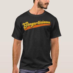 Camiseta Gingerlicious Redhead Vintage Retro Premium