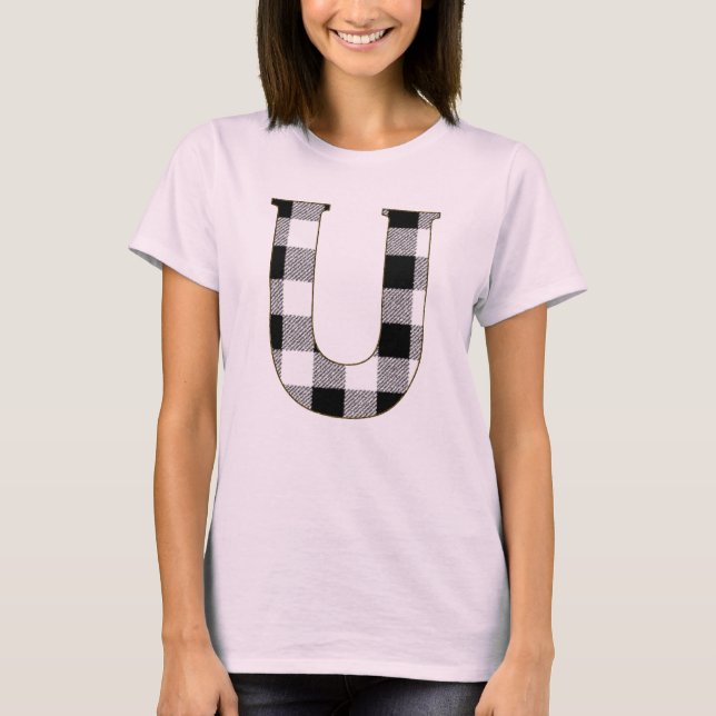 Camiseta Gingham Check U (Anverso)