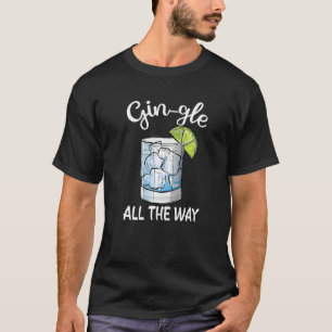 Camiseta Gingle All Way Vintage Gin Navidades