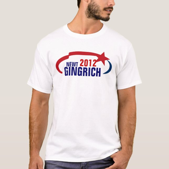 CAMISETA GINGRICH PARA EL PRESIDENTE (Anverso)