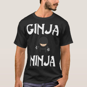 Camiseta GINJA NINJA para regalo de Novedad divertida de Re