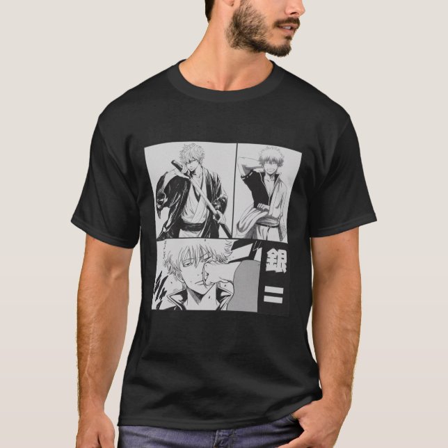 Camiseta Gintama - Gintoki Essential T-Shirt (Anverso)