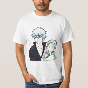 Camiseta Gintoki con bebé