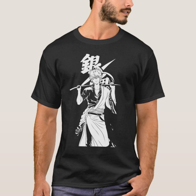 CAMISETA GINTOKI MANGA ANIME MEME (Anverso)