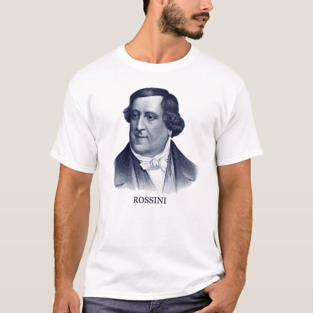 Camiseta Gioachino Rossini (Anverso)