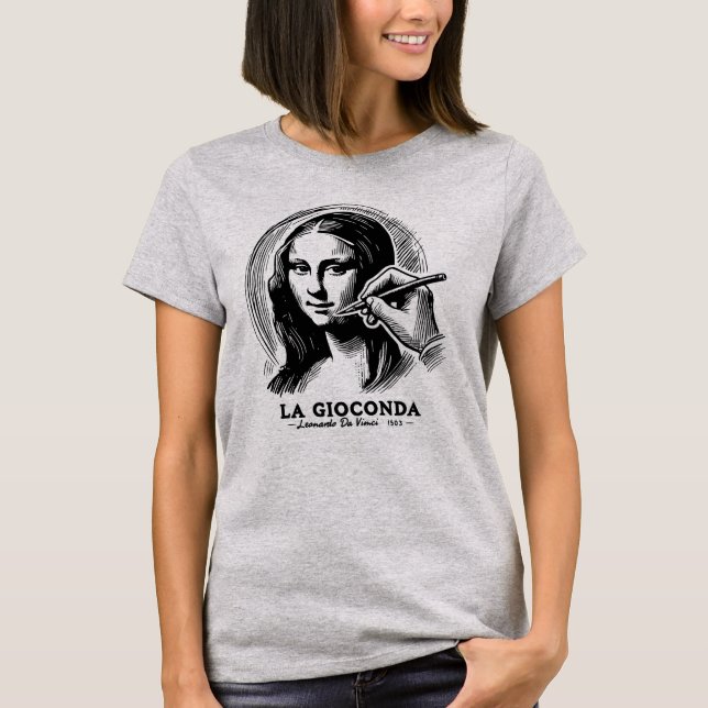 Camiseta Gioconda (Anverso)