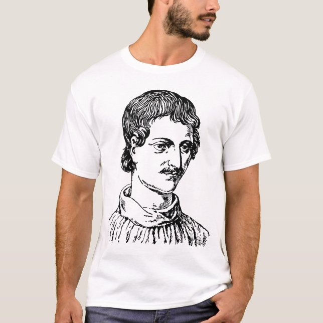 Camiseta Giordano Bruno (Anverso)