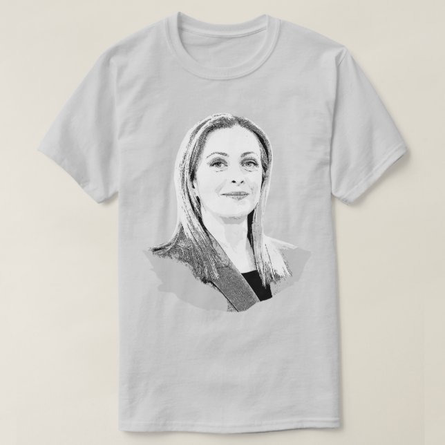 Camiseta Giorgia Meloni (Diseño del anverso)