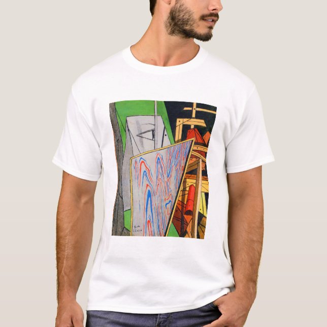 Camiseta Giorgio de Chirico Interior Metafísico I (Anverso)