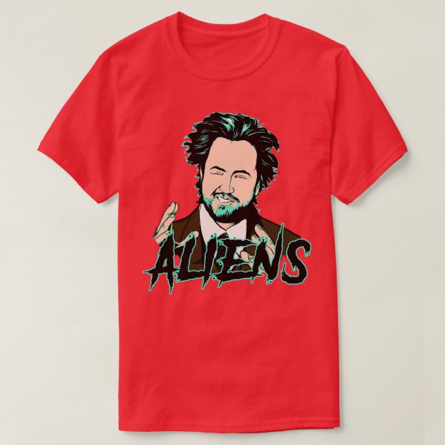 Camiseta Giorgio Tsoukalos 3 (Diseño del anverso)