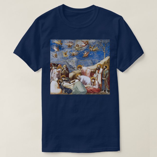 Camiseta Giotto Lamentándose el luto de Cristo (Diseño del anverso)