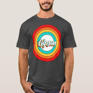 Camiseta Gipson Name Shirt Vintage Gipson Circle