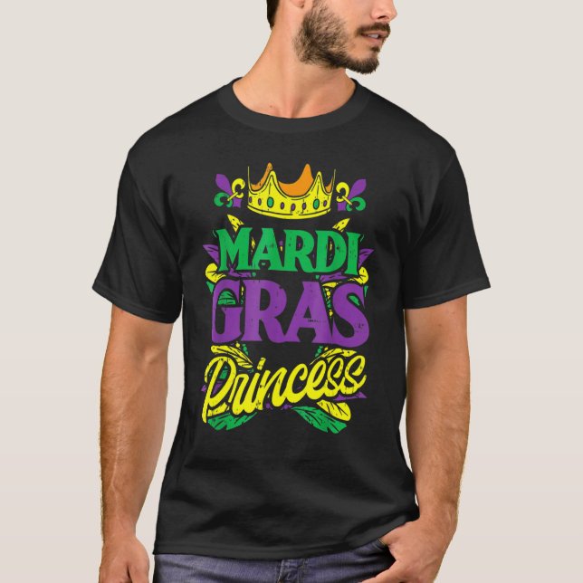 Camiseta Gir de mujeres en el Carnaval de la Princesa Mardi (Anverso)