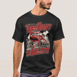 Camiseta ¡Gira a la derecha para ir a la izquierda! - Rojo