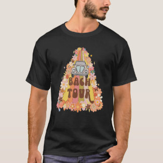 Camiseta Gira de Bach Retro Tema Años 60 70 Dama de Honor S