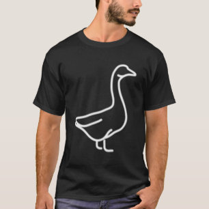 Camiseta Gira de contorno de icono de la línea de pinza de 