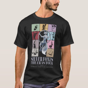 Camiseta Gira de Eras de SF 'hombre' parte delantera / part