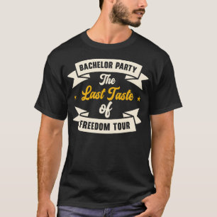 Camiseta Gira de libertad para licores de soltero Despedida