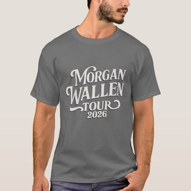 Camiseta Gira de Morgan Wallen 2026 (Anverso)