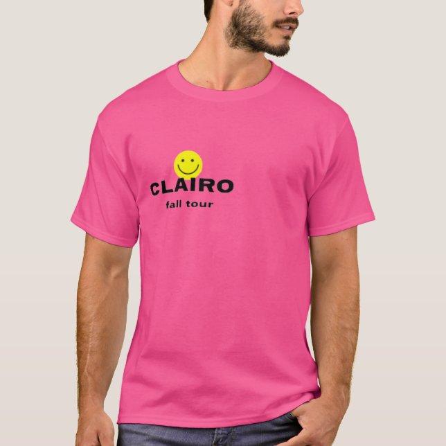 Camiseta Gira de otoño de Clairo (Anverso)