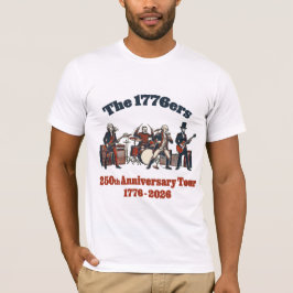 Camiseta Gira del 250 Aniversario de los 1776ers Divertido