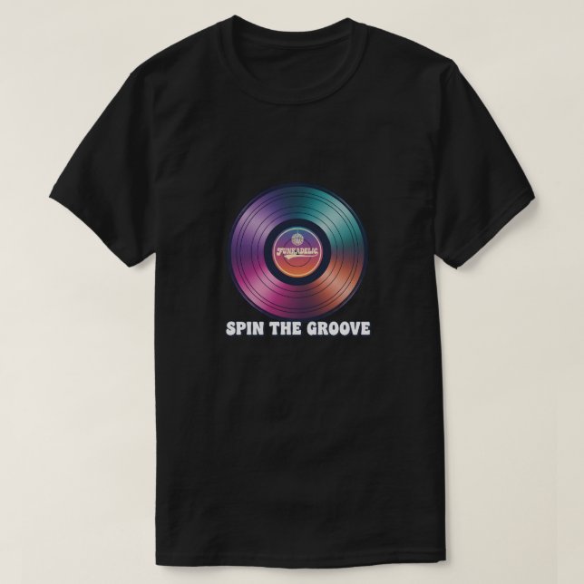 Camiseta Gira el groove (Diseño del anverso)