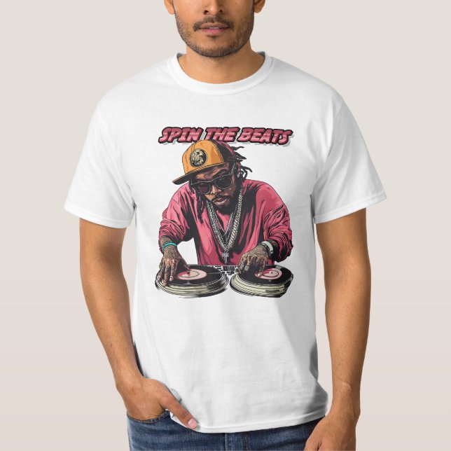 Camiseta Gira el ritmo (Anverso)