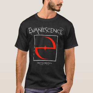 Camiseta Gira mundial de Evanescence 2026 West Palm