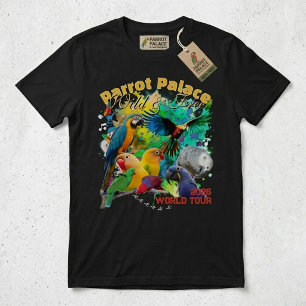 Camiseta Gira Mundial Parrot Palace Salvaje y Libre Persona