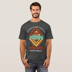 Camiseta Gira turística de recuerdo de Alaska FV Coho AK