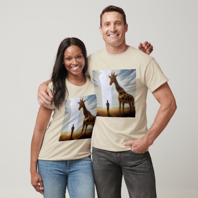 Camiseta Girafa de animales espirituosos 2 (Unisexo)