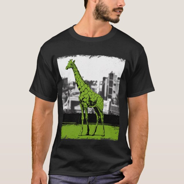 Camiseta Girafa estilizada (Anverso)