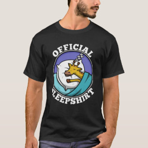 Camiseta Girafa oficial de camisas dormidas