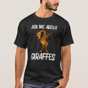 Camiseta Girafa Para Hombres Mujeres Safari Zoológico Salva