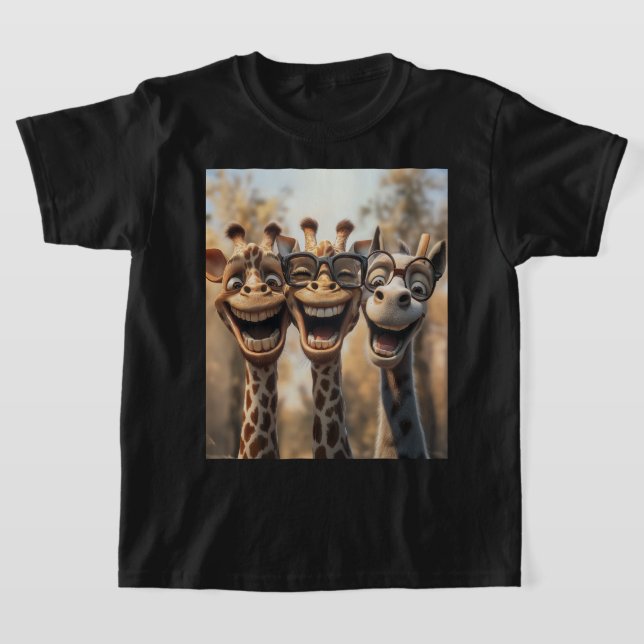 Camiseta Girafas chivas en lentes (Distribución)