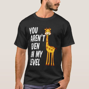 Camiseta Girafes de productos de regalo de jirafa que ni si