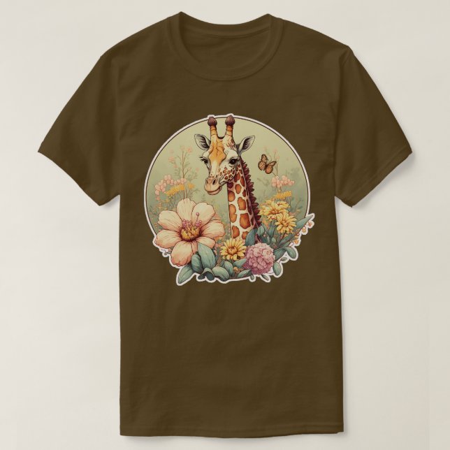 Camiseta Giraffe (Diseño del anverso)