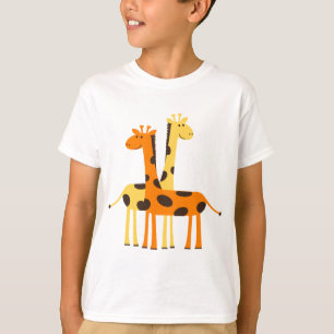 Camiseta giraffe africa safari fauna silvestre