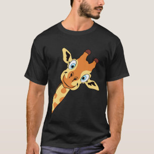 Camiseta Giraffe Animal Face Africa Zoo