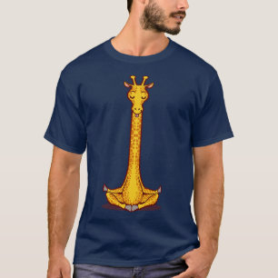 Camiseta Giraffe Animales Meditación Budismo Zen