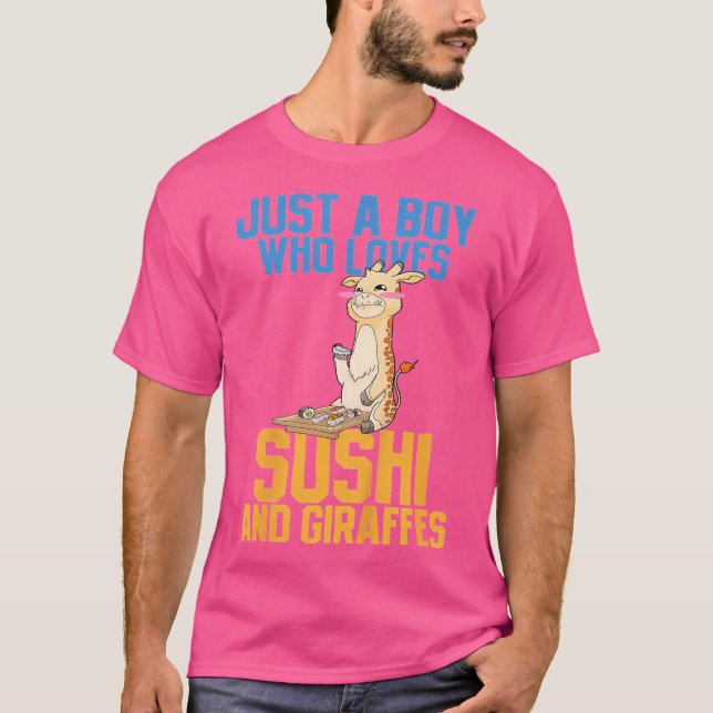 Camiseta Giraffe Anime Gift (Anverso)