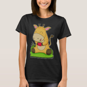 Camiseta Giraffe Apple Fruit
