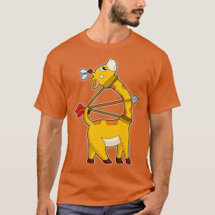 Camiseta Giraffe Archer Arrow Bow