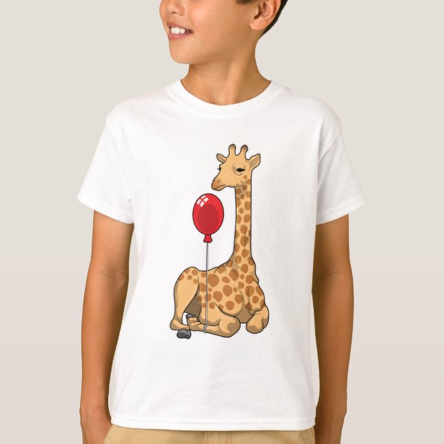 Camiseta Giraffe Balloon (Anverso)